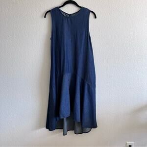The‎ Limited Sleeveless High-Low Denim Cotton